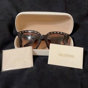 Valentino Rockstud Tortoiseshell Sunglasses V660SA